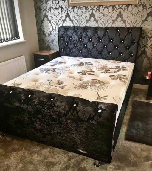 Leather Sleigh Bed Uk