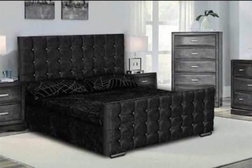 Black Cube Murphy Bed
