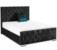 Black Florida Ottoman Bed