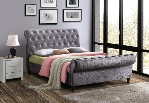 Canopy Sleigh Bed