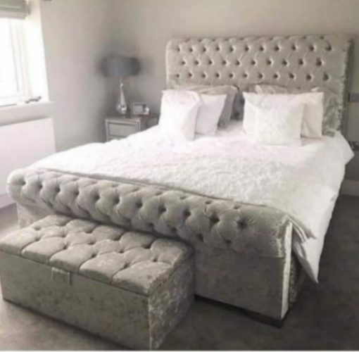 Chesterfield Sleigh Bed Uk