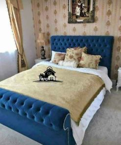 Wooden Sleigh Bed UK