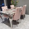 Marble Dining Table and 4 Chairs
