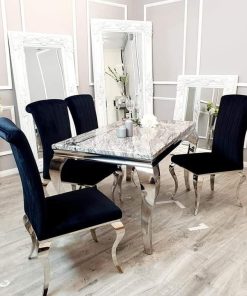 Square Marble Dining Table