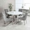 Circle Marble Dining Table