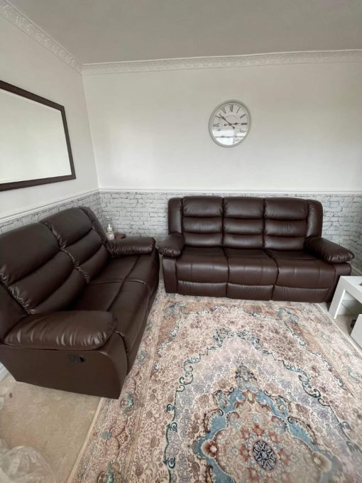 Roma Leather Sofa