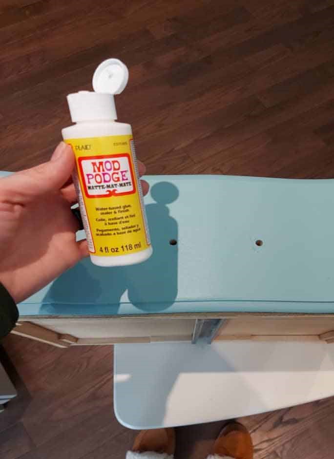 A Beginners Guide to Decoupage Furniture with Wallpaper