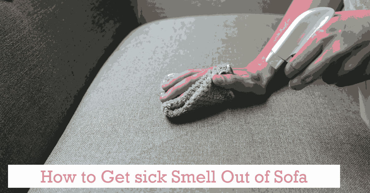 How to Get sick Smell Out of Sofa