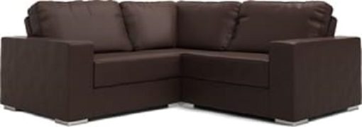 2 Seater leather corner Sofa