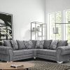 Malmo Grey Fabric Corner Sofa