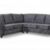 Canterbury Grey Fabric Corner Sofa