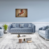 Grey Luna Sofa Set