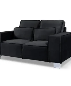 Sloane Luxury Large 2 Seater Black