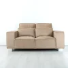 Sloane Luxury 2 Seater Sofa Plush Velvet Mink